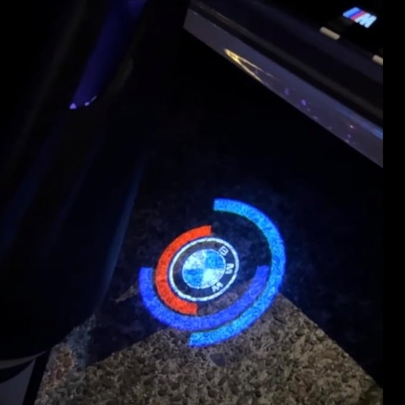 4 BMW 50th anniversary projector door lights - Picture 4 of 8